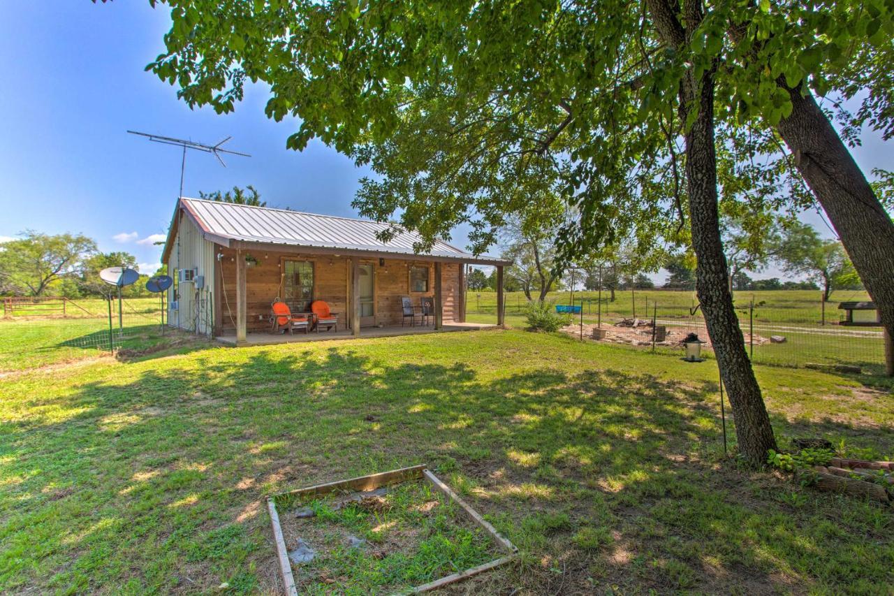 Texas Cabin On 130 Acres Walk To Lake Ray Roberts Collinsville Esterno foto