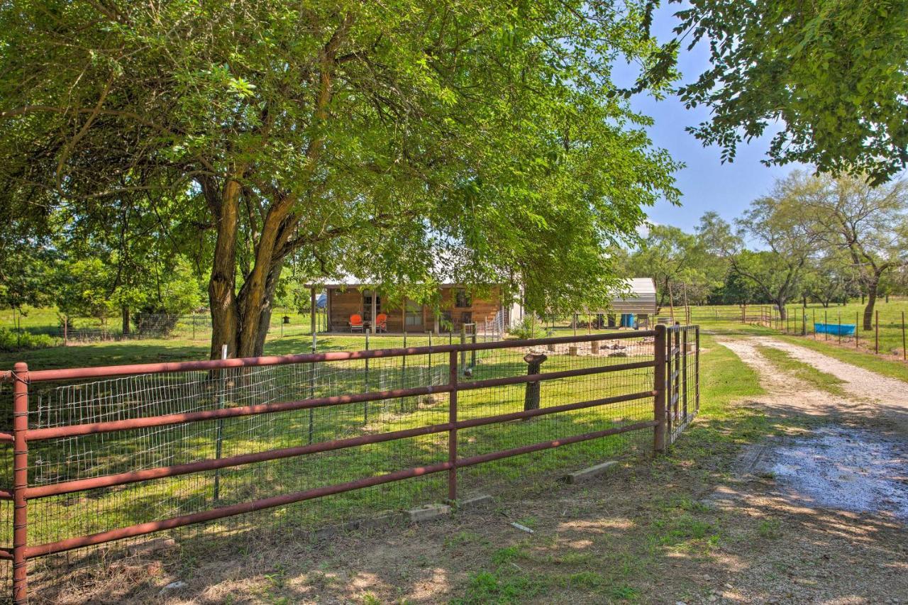 Texas Cabin On 130 Acres Walk To Lake Ray Roberts Collinsville Esterno foto