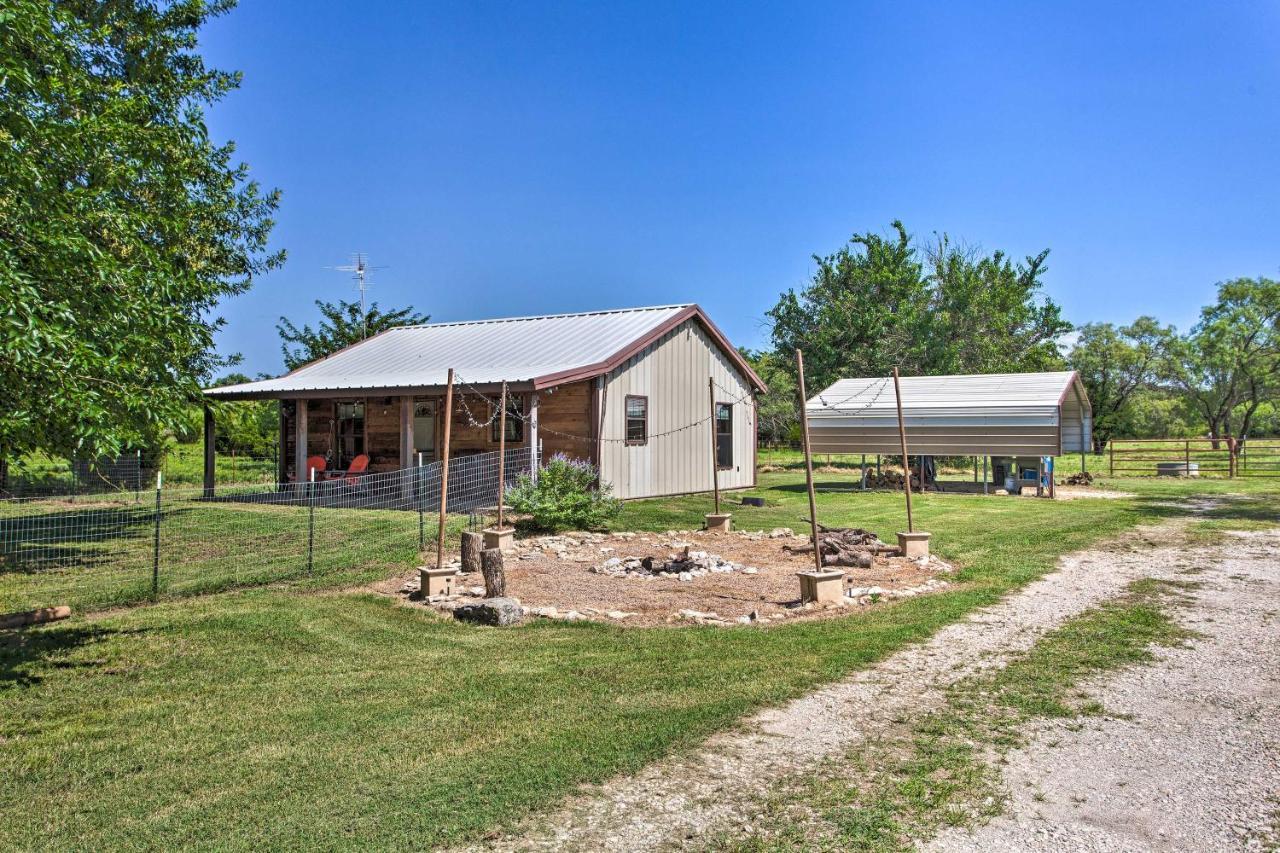 Texas Cabin On 130 Acres Walk To Lake Ray Roberts Collinsville Esterno foto